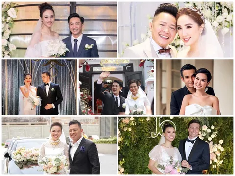 Nhìn lại những đám cưới thế kỷ của Vbiz năm 2019