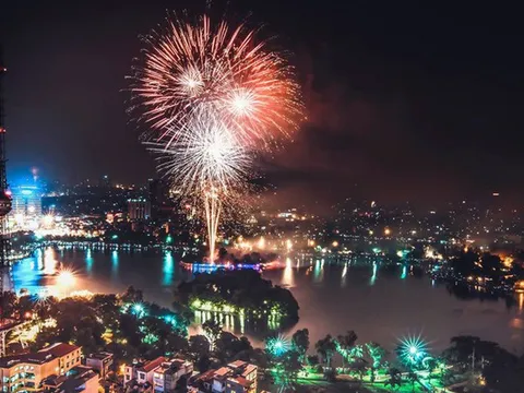 30 điểm bắn pháo hoa đêm giao thừa Tết Nguyên đán 2020 tại Hà Nội