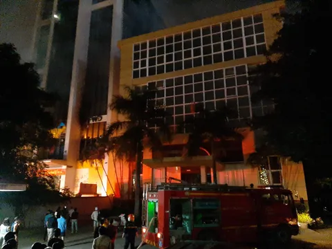 Cháy tòa nhà dầu khí Thanh Hóa, 12 người thương vong