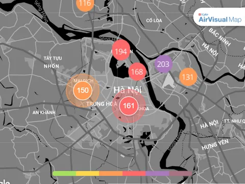 Hà Nội liên tiếp lọt top 10 thành phố ô nhiễm không khí nhất thế giới giữa đại dịch virus Corona