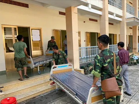 Bệnh viện dã chiến phòng dịch corona đầu tiên của TP.HCM hoạt động từ ngày 10/2