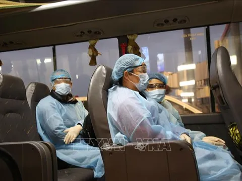 30 công dân Việt Nam từ Vũ Hán về nước
