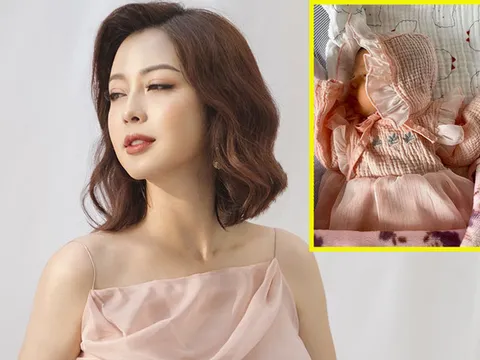 Hoa hậu Jennifer Phạm lần đầu khoe ảnh con gái thứ 4 tròn 1 tháng tuổi