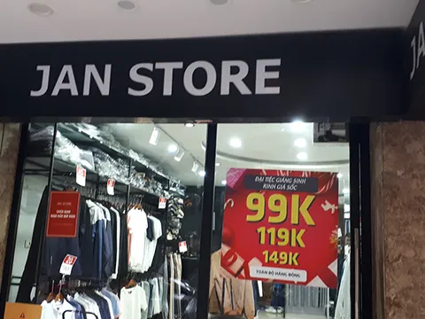 Hà Nội: CH Jan Store bị Cục QLTT xử phạt vì bán quần áo giả mạo nhãn hiệu