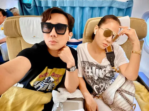 Thu Minh chi mạnh tay tặng túi hàng hiệu cho Trấn Thành nhân dịp sinh nhật