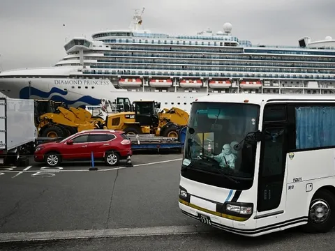 40 người Mỹ nhiễm Covid-19 trên du thuyền Diamond Princess