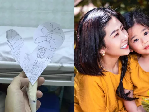 Khoe ảnh con gái vẽ tặng, Mai Phương tiết lộ tình hình bệnh tình của mình