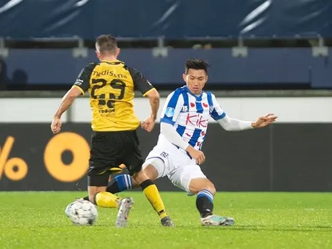 Văn Hậu dính chấn thương trong ngày Jong Heerenveen thắng 9-1