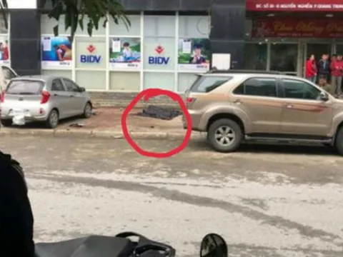 Nam thanh niên rơi từ tầng 13 chung cư xuống đất tử vong