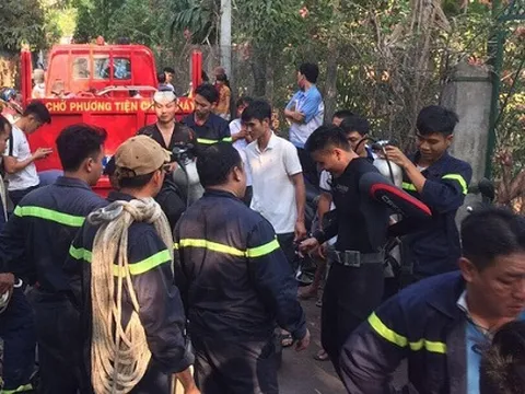 Nỗ lực tìm kiếm bé trai 13 tuổi mất tích dưới sông Sài Gòn