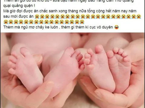 Hoa hậu Đại dương Đặng Thu Thảo tiết lộ đang mang song thai 