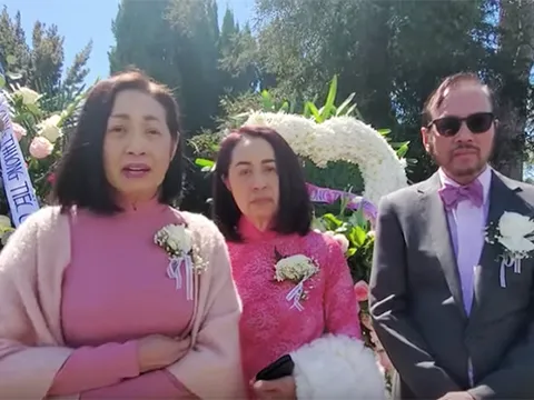 Đám tang danh ca Thái Thanh diễn ra vắng lặng tại Mỹ