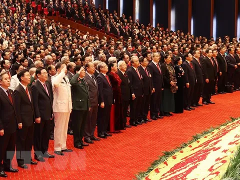 Khai mạc trọng thể Đại hội đại biểu toàn quốc lần thứ XIII của Đảng