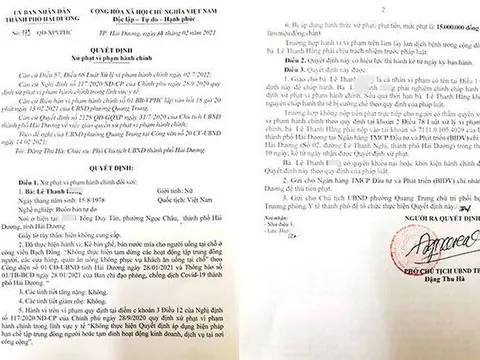 Người phụ nữ bị phạt 15 triệu vì bán nước mía ở công viên giữa mùa dịch