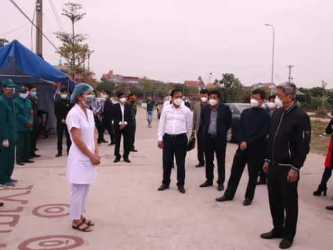 Thứ trưởng bộ Y tế đề xuất Hải Dương tăng thời gian giãn cách xã hội