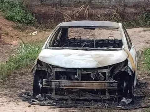 Quảng Ninh: Tạm giữ đối tượng chém người trọng thương rồi đốt xe ô tô