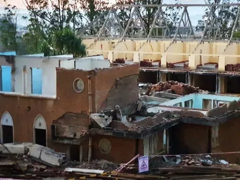 Đà Lạt: Sập công trình nhà cổ, 2 công nhân tử vong