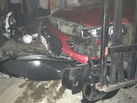 Tài xế ô tô say rượu gây tai nạn liên hoàn khiến 1 người chết