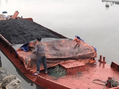 Quảng Ninh: Bắt giữ tàu chở than không rõ nguồn gốc