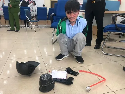 Lời khai của đối tượng cướp ngân hàng BIDV tại Hà Nội