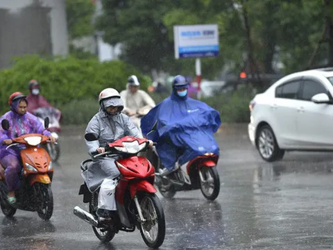 Không khí lạnh tràn về, Bắc Bộ, Bắc Trung Bộ có mưa rào và dông