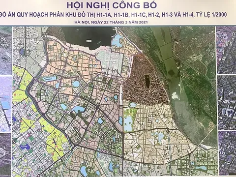 Hà Nội công bố Quy hoạch khu vực nội đô lịch sử