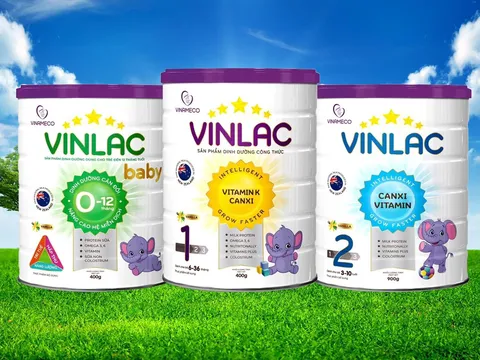 Sữa Vinlac - Dinh dưỡng vì tầm vóc Việt