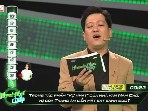 Chương trình 'Nhanh như chớp' nhầm lẫn khi nói 'Vợ nhặt' của nhà văn Nam Cao