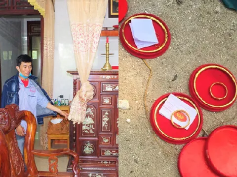 Bắt đối tượng đột nhập nhà dân, cạy tủ trộm 1,5 lượng vàng 9999