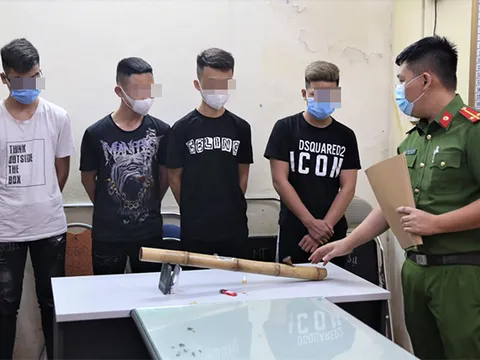 Hải Dương: Phát hiện 4 học sinh THPT tẩm ma túy vào điếu cày để hút