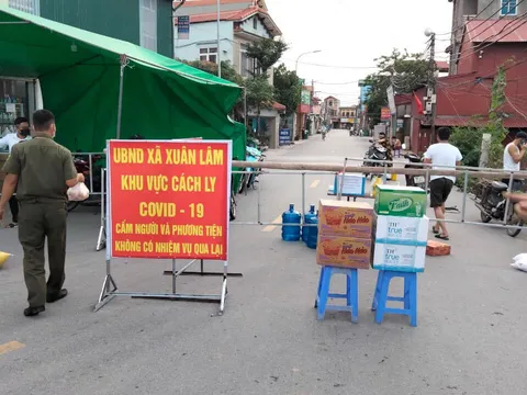 Bắc Ninh giãn cách xã hội toàn huyện Thuận Thành từ 14h ngày 9/5