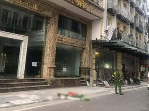 Người đàn ông nhảy từ nóc khách sạn 11 tầng xuống đất tử vong