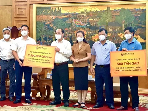 T&T Group ủng hộ 1.000 tấn gạo và 5 tỷ đồng tiếp sức Bắc Ninh, Bắc Giang chống dịch