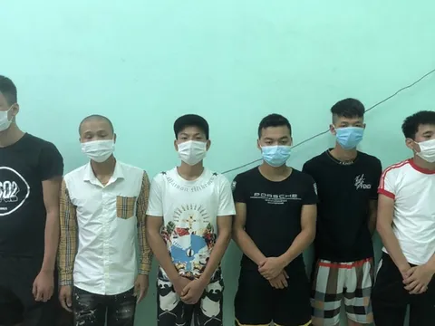 Bắc Giang: Nhóm thanh niên bị phạt hơn 100 triệu đồng vì tụ tập ăn uống