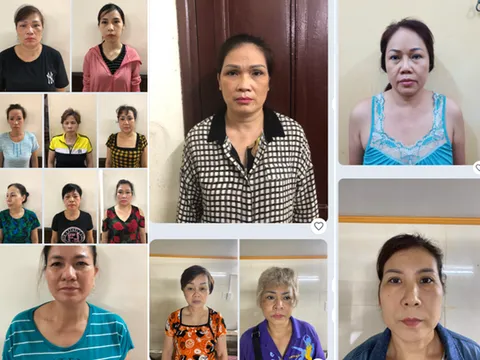 Bắt giữ 12 'nữ quái' trong đường dây lô đề giao dịch hơn 1 tỷ đồng/ngày