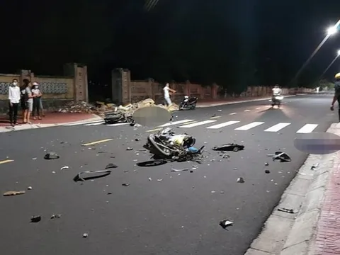 Va chạm xe máy, 2 người tử vong, 1 người bị chấn thương sọ não