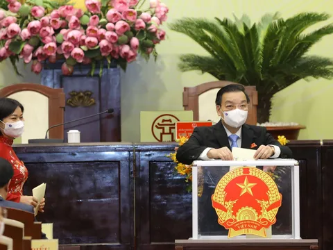 Ông Chu Ngọc Anh tái đắc cử Chủ tịch UBND TP Hà Nội