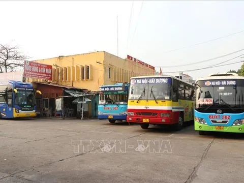 Từ 0h ngày 30/6, Hưng Yên dừng mọi hoạt động vận tải hành khách nội tỉnh, xe ra vào tỉnh