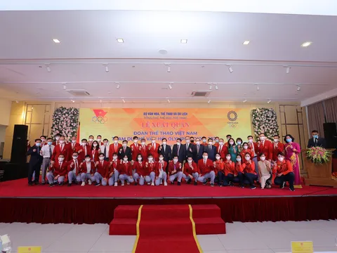 Herbalife hỗ trợ VOC Tổ Chức Lễ Xuất Quân Đoàn TTVN Tham Dự Olympic Tokyo 2020