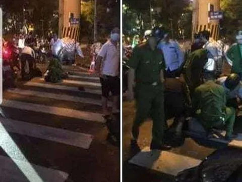 Khống chế nam thanh niên đập phá cây ATM trong đêm ở Hà Nội