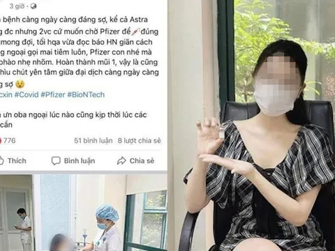Vụ 'hoa khôi' khoe được tiêm vắc- xin phòng COVID-19 nhờ 'ông ngoại': Kỷ luật nhân viên y tế BV Hữu nghị