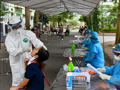 Sáng 28/7, Hà Nội ghi nhận thêm 18 ca dương tính SARS-CoV-2