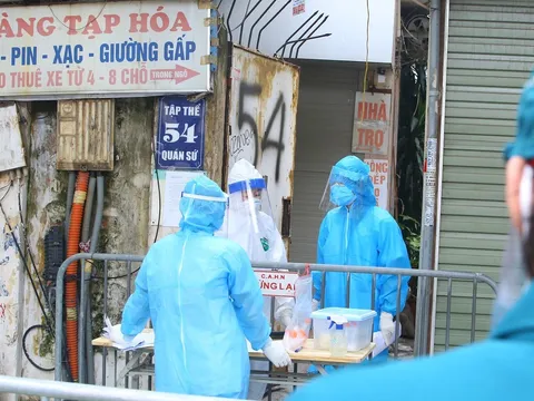 Hà Nội ghi nhận thêm 25 ca mắc COVID-19 mới vào trưa 16/8