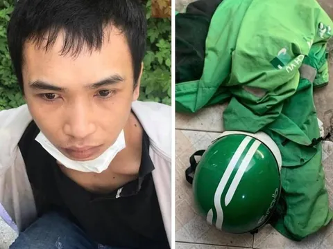 Tạm giữ đối tượng mặc áo Grab cầm kim tiêm lao vào cửa hàng tạp hóa cướp tiền