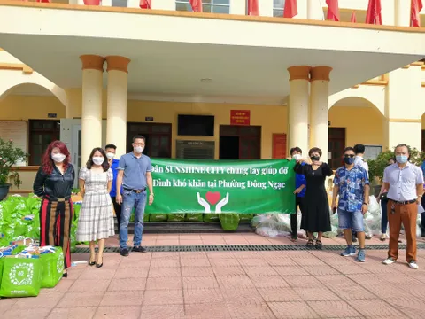 Cư dân Sunshine City chung tay giúp đỡ người có hoàn cảnh khó khăn vì dịch COVID-19