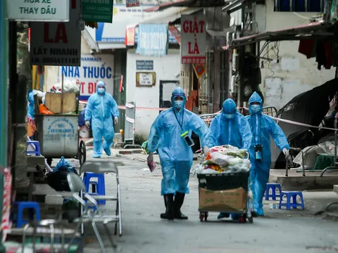 Trưa 29/8, Hà Nội thêm 51 ca mắc COVID-19, có công an trực chốt nhiều ngày