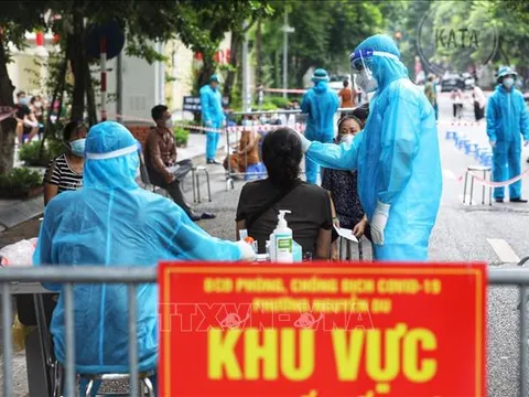 Trưa 31/8, Hà Nội ghi nhận thêm 27 trường hợp dương tính SARS-CoV-2