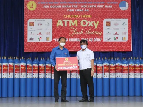 Tập đoàn Thắng Lợi đồng hành cùng ATM Oxy tình thương