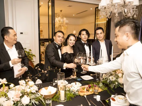 Doanh nhân Bích Nguyệt được chồng tổ chức sinh nhật hoành tráng tại biệt thự triệu đô