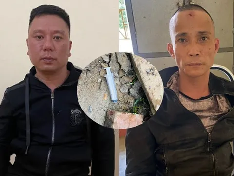 Bắt 2 đối tượng đâm kim tiêm vào nữ nhân viên ngân hàng để đòi nợ thuê